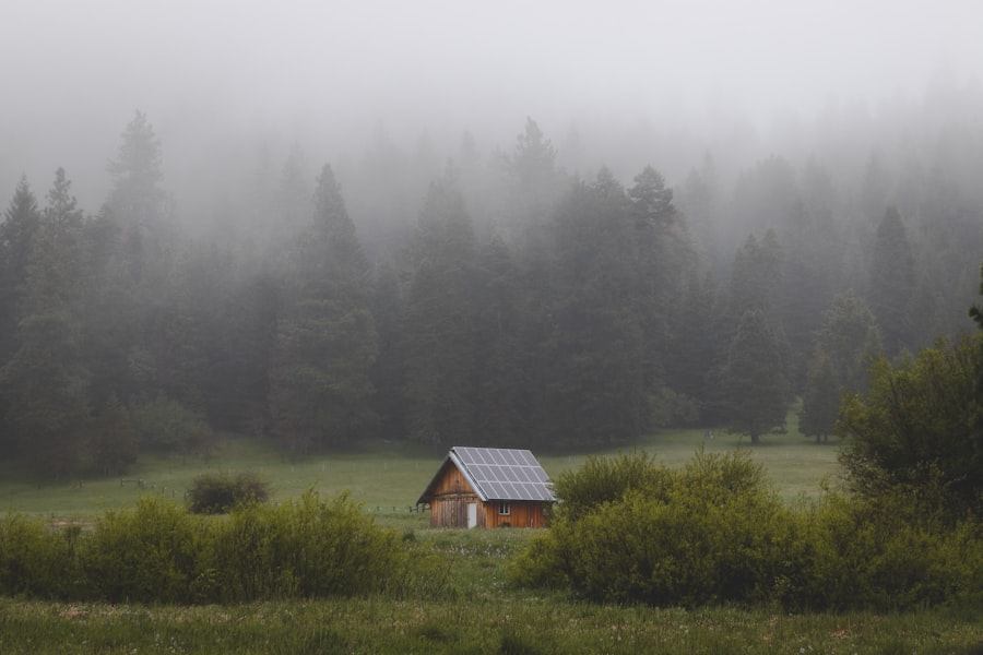 Off-grid solar installation